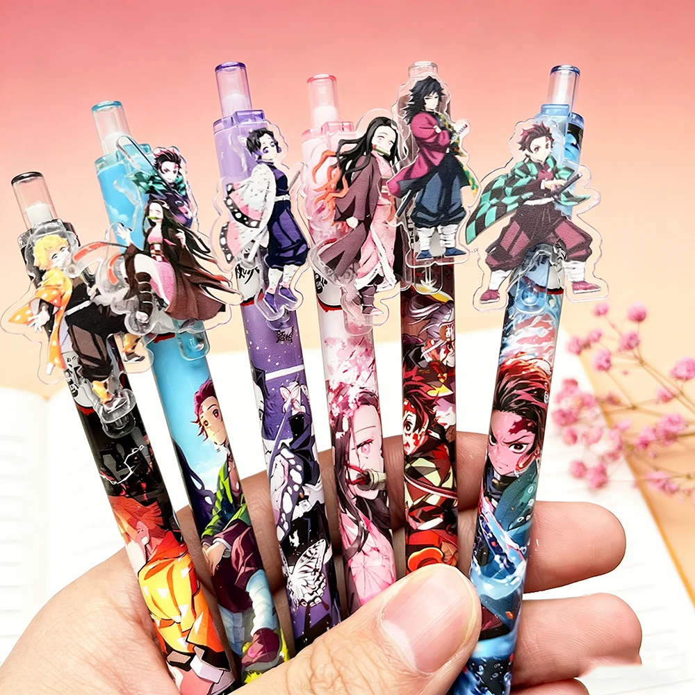 Stationery Supplier - ปากกาเจลลายอนิเมะสไลเดอร์ใหม่ปี 2026 ปากกาเขียนลายการ์ตูนสำหรับนักเรียน เครื่องเขียนสำหรับโรงเรียนและสำนักงาน ของขวัญวันเกิดสำหรับเด็ก
