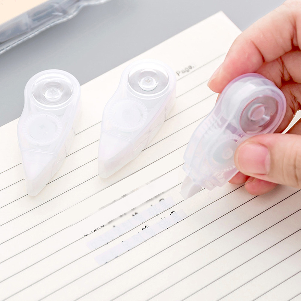 Correction Tape Roller - เทปลบคำผิด 10 ชิ้น สีขาว คุณภาพพรีเมียม ใช้งานง่าย