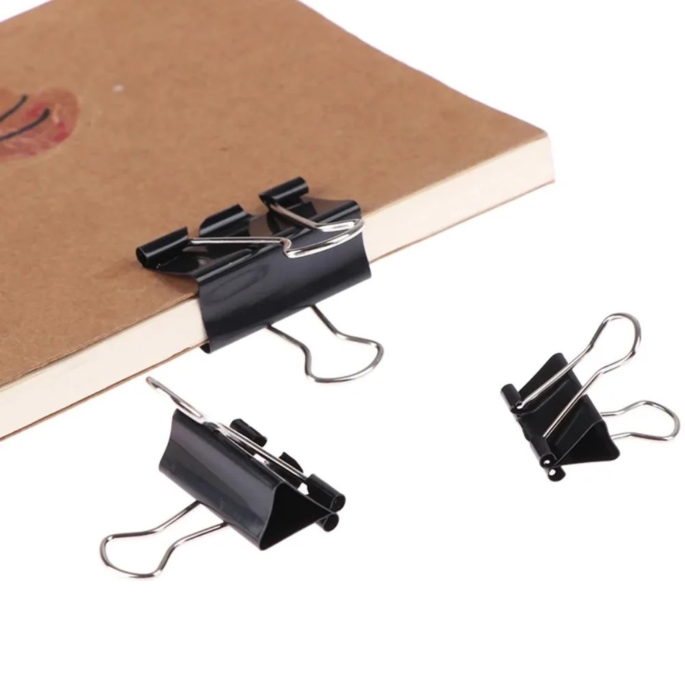 Binder Clip Assorted - คลิปหนีบกระดาษโลหะ 10 ชิ้น ขนาด 19 25