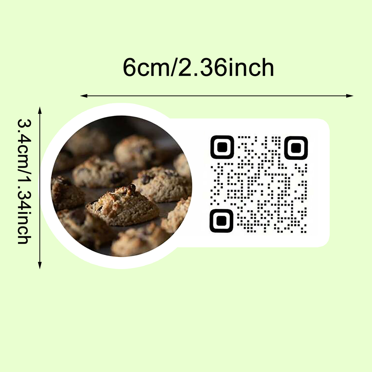 สติกเกอร์ QR Code แบบสั่งทำ |  - Sticker Label Roll บทวิจารณ์และราคา