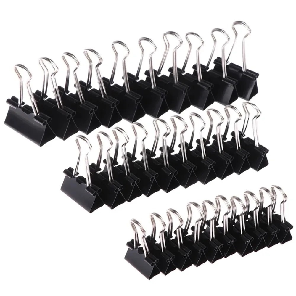 คลิปหนีบกระดาษโลหะแบบพับได้ 10 - Binder Clip Assorted บทวิจารณ์และราคา