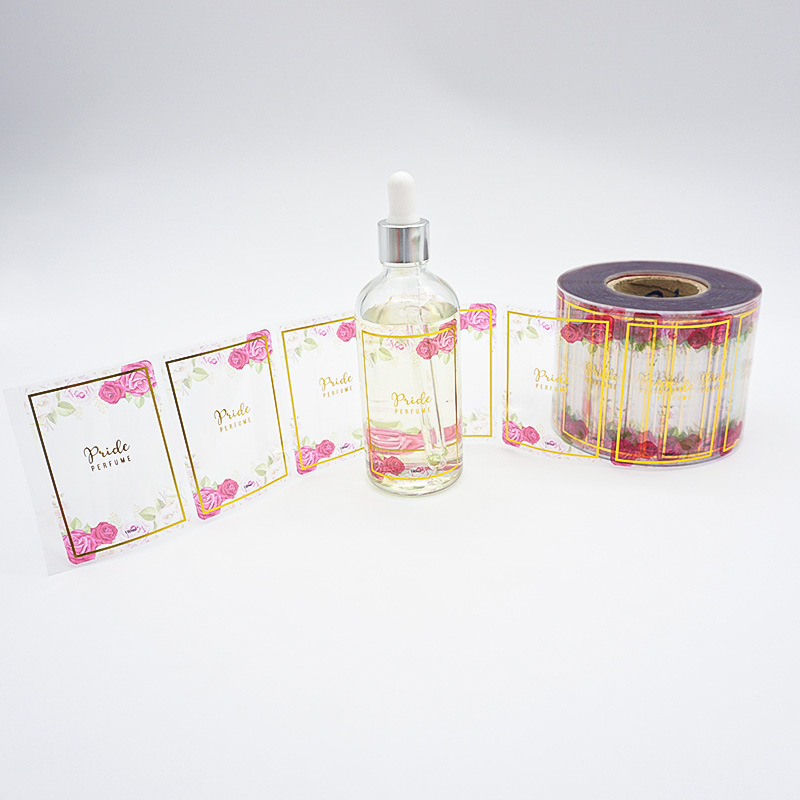 สติกเกอร์ใส PVC แบบกำหนดเองสำห - Sticker Label Roll บทวิจารณ์และราคา