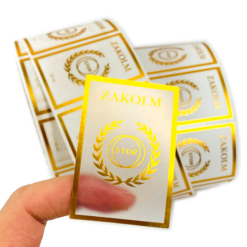 สติกเกอร์ใส PVC แบบกำหนดเองสำห - Sticker Label Roll บทวิจารณ์และราคา