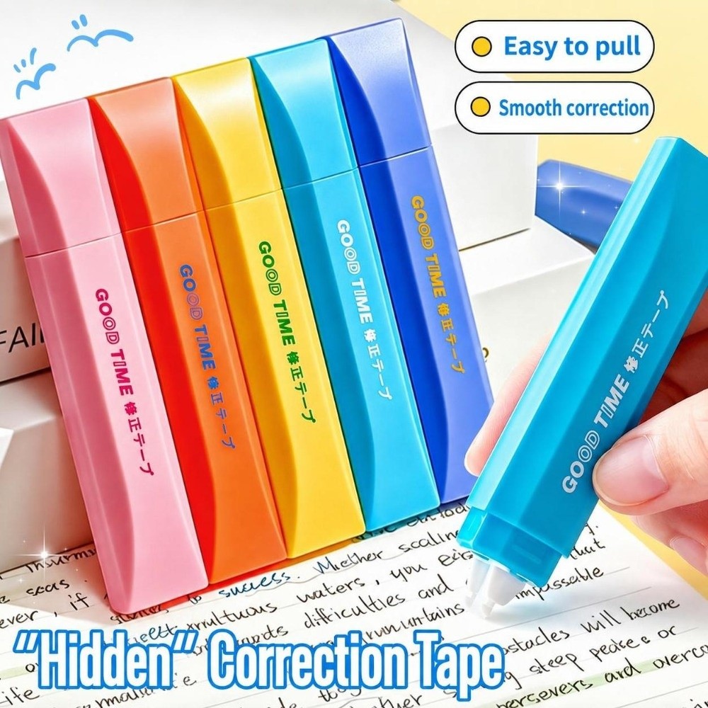 เทปลบคำผิดแบบปากกา สีขาว เหมือ - Correction Tape Roller บทวิจารณ์และราคา